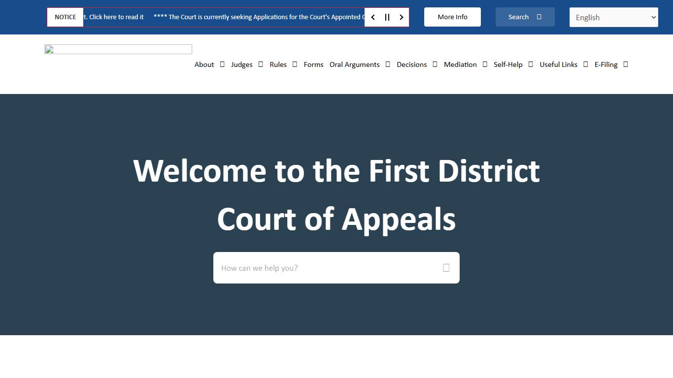 Home - The First District Court of Appeals